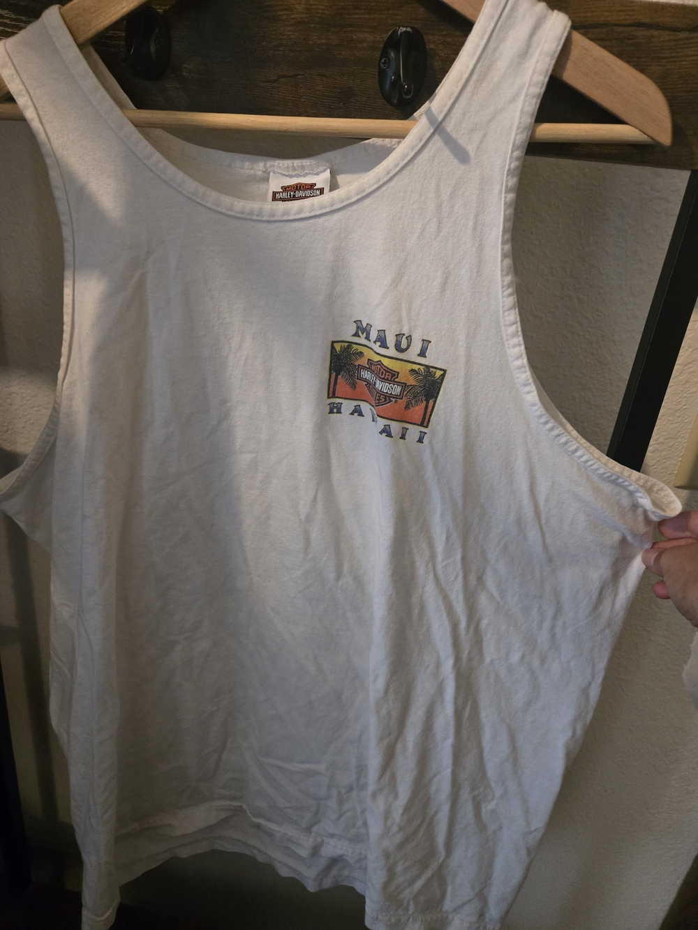Harley-Davidson White Kids Maui Graphic Tank Top
